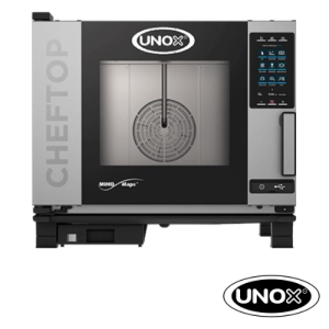 HORNO CHEFTOP UNOX COMBINADO GAS 5GN11 PLUS