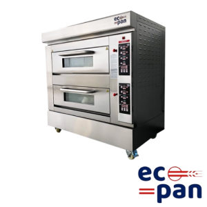 HORNO GAVETA GAS 2 NIVELES 4 CH ECOPAN