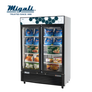 CONGELADRO 2 PUERTAS DE VIDRIO 49 CU/FT