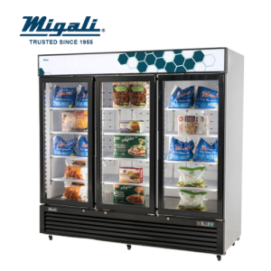CONGELADOR 3 PUERTAS DE VIDRIO 49 CU/FT