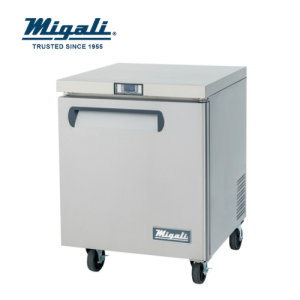 MESA DE TRABAJO REFRIGERADA BAJO MOSTRADOR 1 PUERTA